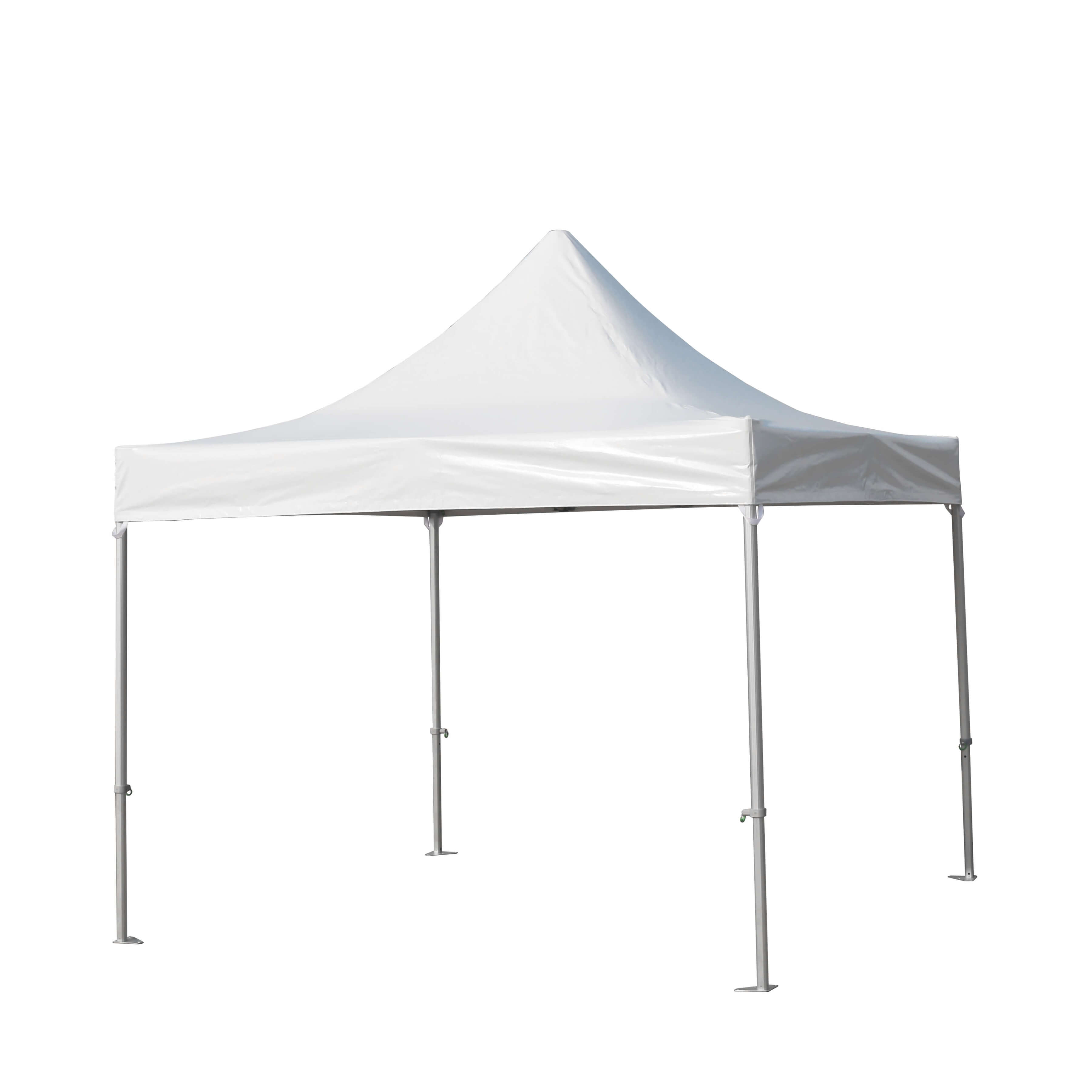 Tente Réception Alu 50mm 3x3m M2 BLANC - Gamme P+ Structure + ToitRO + Sac + kit haubanage
