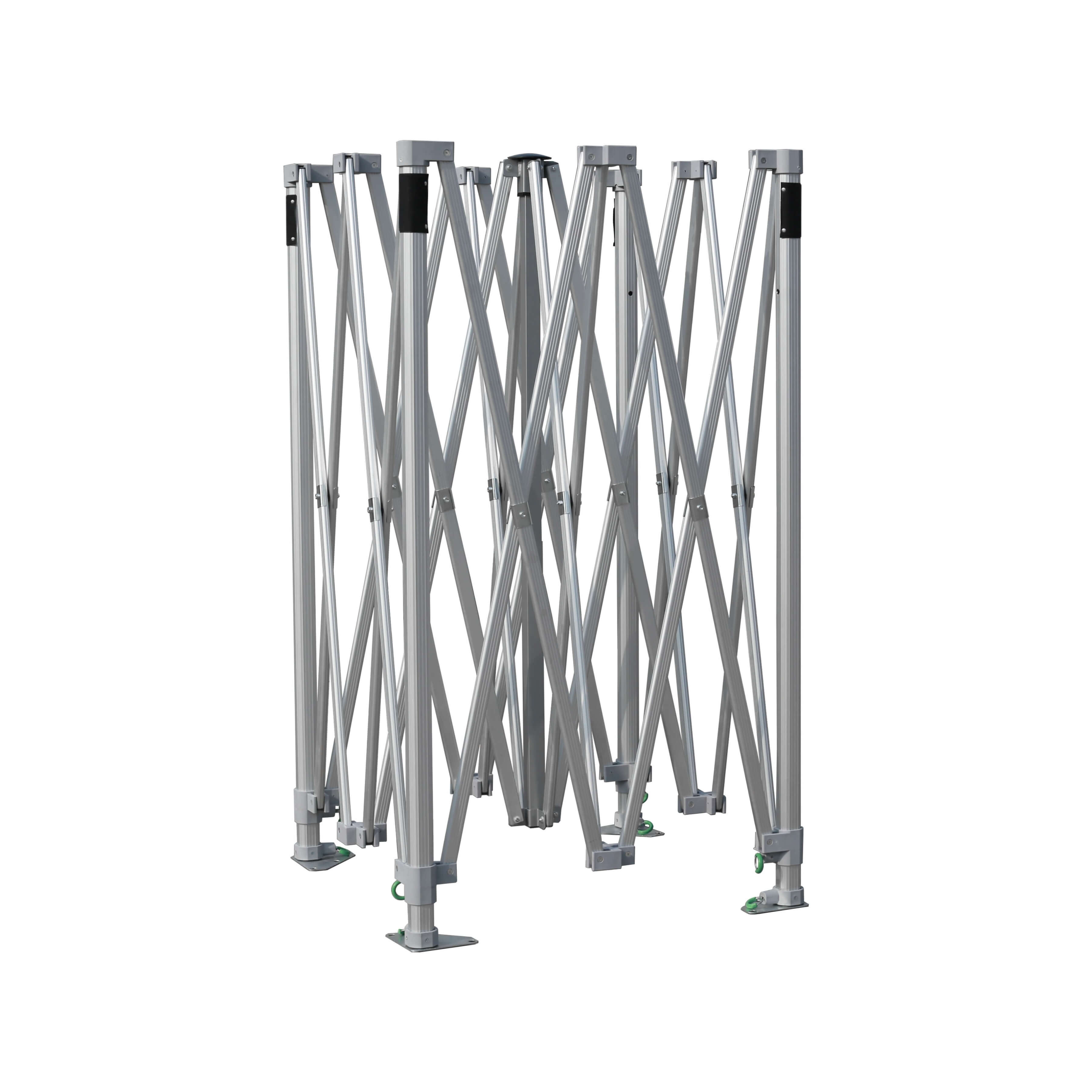 Tente Réception Alu 50mm 3x3m M2 BLANC - Gamme P+ Structure + ToitRO + Sac + kit haubanage - image 3