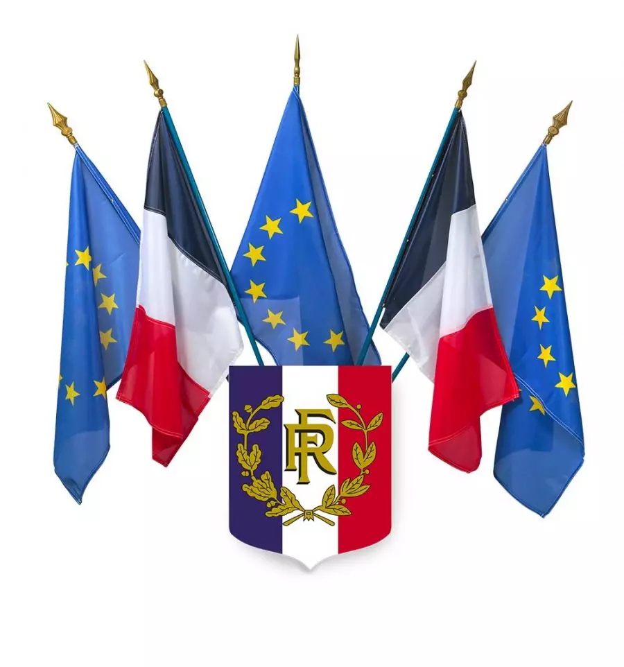 Ecusson Tricolore RF