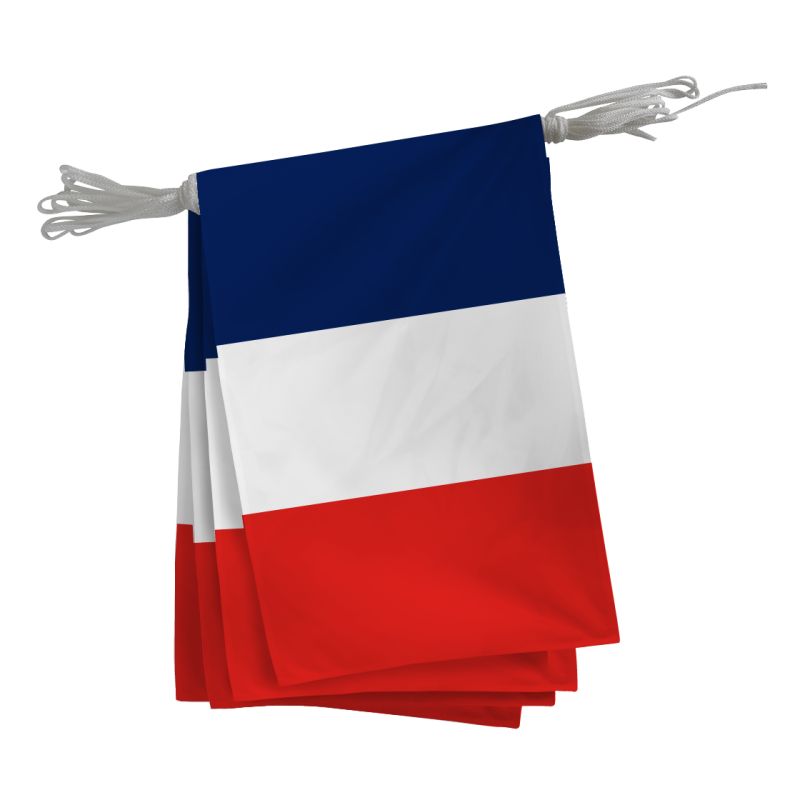 Guirlande Pavillons 20x30cm France